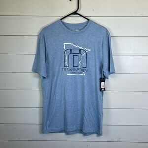 Travis Mathew Minnesota Blue Short Sleeve Tee men’s size medium NWT